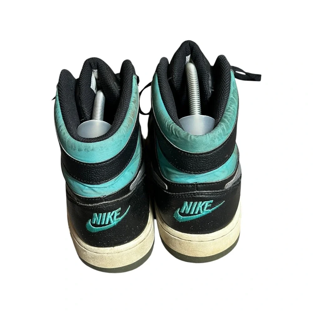 Nike Prestige IV High Mens 13 Black Grey Teal Sneakers 584614-003